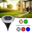 Solar Power LED Ground Lights 5 LEDs Lawn Lamp