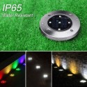 Solar Power LED Ground Lights 5 LEDs Lawn Lamp