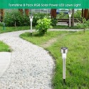 Solar Powered LED Lawn Light