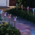 Solar Powered LED Lawn Light