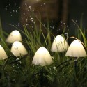 Solar String Lights Outdoor Garden Waterproof Lawn Lighting Decoration Led Mushroom Lamp String