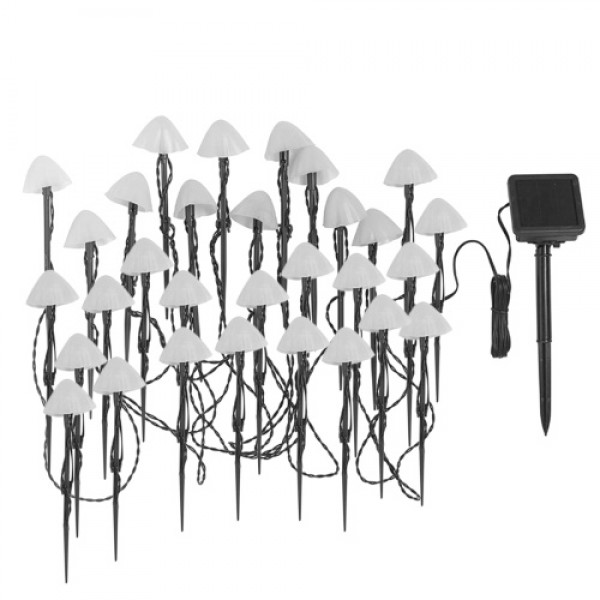 Solar String Lights Outdoor Garden Waterproof Lawn Lighting Decoration Led Mushroom Lamp String