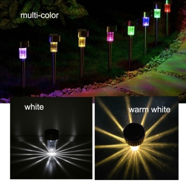 Solar Powered LED Lawn Light