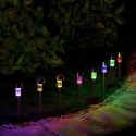 Solar Powered LED Lawn Light