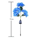 2 Packs Solar Hydrangea Lights Automatic Lighting IP65 Waterproof Garden Lawn Stake Light