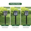 Solar Lights Outdoor Landscape Lighting Lawn Lamp Solar Powered Light for Pathway Garden Patio Yard Decoration