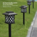 Solar Lights Outdoor Landscape Lighting Lawn Lamp Solar Powered Light for Pathway Garden Patio Yard Decoration