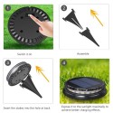 Solar Ground Lights LED Warm Light