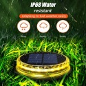 Solar Ground Lights LED Warm Light