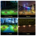 Solar Ground Lights LED Warm Light