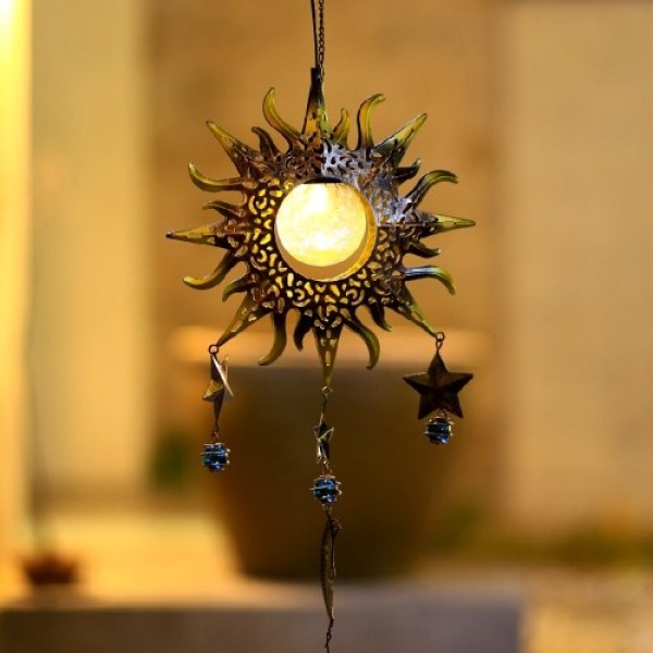 Solar-powered Hanging Light