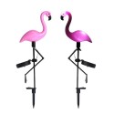 0.3W Solar Powered Energy LED Flamingo Design Lawn Lamp