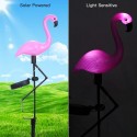 0.3W Solar Powered Energy LED Flamingo Design Lawn Lamp