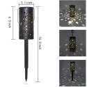 Solar Lawn Lamp Outdoor Garden IP44 Waterproof Led Lights Solar Powered Path Decoration Stake Light