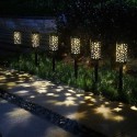 Solar Lawn Lamp Outdoor Garden IP44 Waterproof Led Lights Solar Powered Path Decoration Stake Light