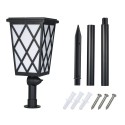 Solar Flame Light Pathway Lights Wall Lamp Solar Powered LED Garden Light Outdoor Super Bright Lawn Lamp