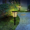 Solar Flame Light Pathway Lights Wall Lamp Solar Powered LED Garden Light Outdoor Super Bright Lawn Lamp