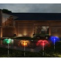 LED Solar Fiber Optic Light Color Jellyfish Light Garden Lawn Light Outdoor Waterproof Decorative Light One to Five