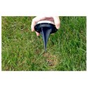 1 Pcs Disk Solar Powered Ground Lawn Lights