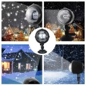 Mini Projection Light Holiday Snowfall Spotlight