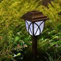 Solar Powered Lawn Lamp Outdoor Garden Waterproof Solar Lights Rechargeable Walkway Landscape Lighting Lamp