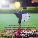 20LED Solar Powered Lawn Lamp Solar Garden Light Outdoor Lighting for Pathway Garden Yard Lawn Patio