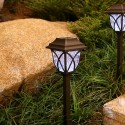 Solar Powered Lawn Lamp Outdoor Garden Waterproof Solar Lights Rechargeable Walkway Landscape Lighting Lamp