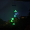 Solar Wind Chimes Butterfly Color Changing Mobile Light