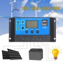 DC 5V/18V Dual Output 20W Solar Panel with 2 USB Ports &amp; Car Charge IP65 Water Resistance 12V/24V Solar Charge Controller PW