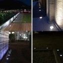 10PCS 32mm LED Small Recessed In-ground Underground Deck Lights