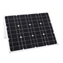 100W D C 9V/18V Flexible Solar Panel with 50A L-ED Display Controller Kit Set with USB/ Type C Interface &amp; Car C-harger 10/2