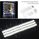 12W Dimmable Brightness Make Up Mirror LED Light Dressing Lamp Kit with Remote Control