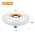 48W S-mart BT Connected LEDs B-ulb Light with Controller BT Speaker Dimmable Brightness Adjustable Flash/ Strobe/ Fade/ Smooth D