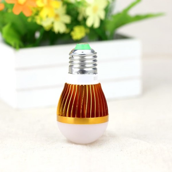 3W E27 LED Bubble Ball Globe Lamp Bulb Energy Saving Light High Brightness 110V-245V