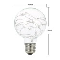 220-240V E27 Copper Wire String Light Fairy LED Bulb Filament Lamp Creative Decorative for Christmas Party Wedding Coffee Store 