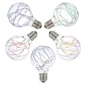 220-240V E27 Copper Wire String Light Fairy LED Bulb Filament Lamp Creative Decorative for Christmas Party Wedding Coffee Store 