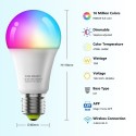 10W Smart Light Bulb Wi-Fi LEDs Bulbs 2700K-6500K RGBW E27 Voice Control Timer for Home Party Decor