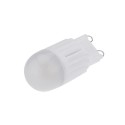 5pcs Mini G9 LED Ceramic Light 2W 5050 SMD 1 Led Crystal Corn Bulb Lamp Energy Saving Warm White 360 Degree 220-240V