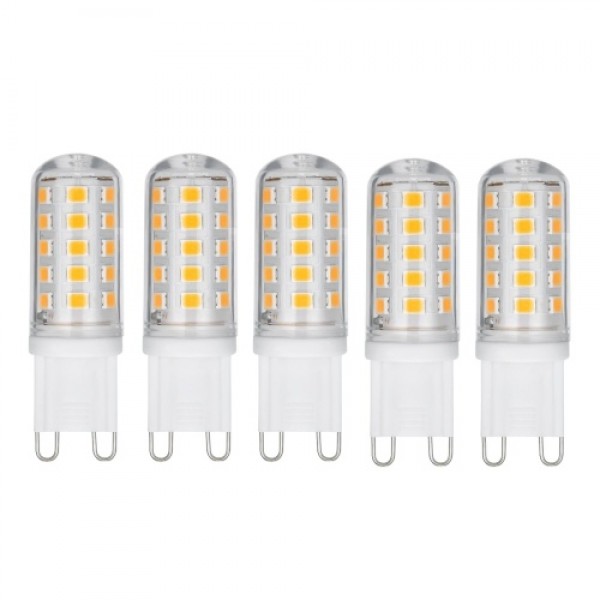 5PCS G9 LED Bulb Warm/White Light (3000K/6000K) Led Incubator 3W 300 Lumen 33 Beads LED Bulb