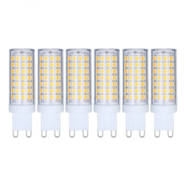 5PCS G9 LED Bulb Warm/White Light (3000K)