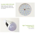 12W SMD5730 Solar Powered Emergency LED Bulb