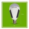 12W SMD5730 Solar Powered Emergency LED Bulb