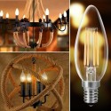 6 Packs 4W LED Light Bulb E14 LED Bulbs Warm White 2700K Vintage Style LED Lamp