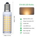 5PCS E14 LED Bulb Warm/White Light (3000K) Led Incubator 5W 500 Lumen 33 Beads LED Bulb