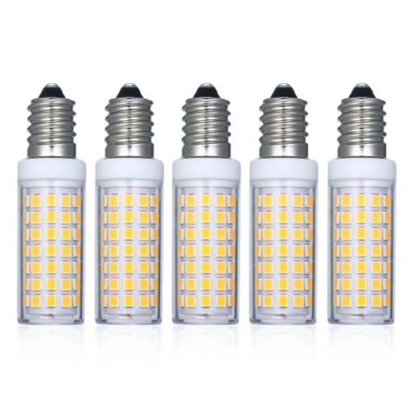 5PCS E14 LED Bulb Warm/White Light (3000K) Led Incubator 5W 500 Lumen 33 Beads LED Bulb