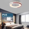 Ceiling Fan with Lighting LED Light Stepless Dimming Adjustable Wind Speed Remote Control Without Battery Modern LED Ceiling Lig