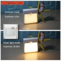 2pack 12LEDs USB Rechargeable Motion Sensor Night Light Stick-on Closet Light