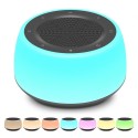 A800 Portable White Noise Sound Machine Led Colorful Night Light