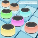 A800 Portable White Noise Sound Machine Led Colorful Night Light