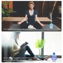 100ml Glass Aromatherapy Humidifier Aroma Essential Oil Diffuser Ultrasonic Humidifier with 7 color LED Light for Home Office